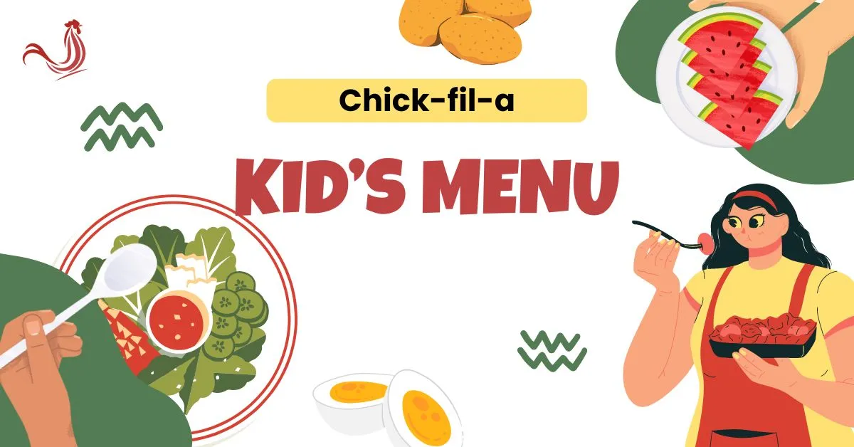 Chick-fil-A Kids Menu with Prices 2024